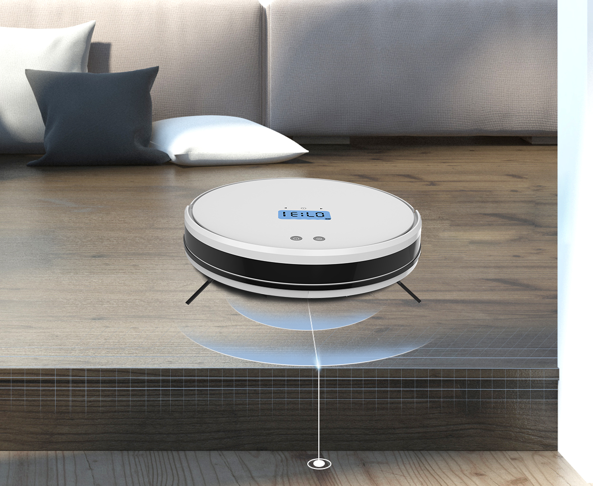 Clean Robot Automatic Cleaner with Advanced Sensors and Obstacles Avoidance