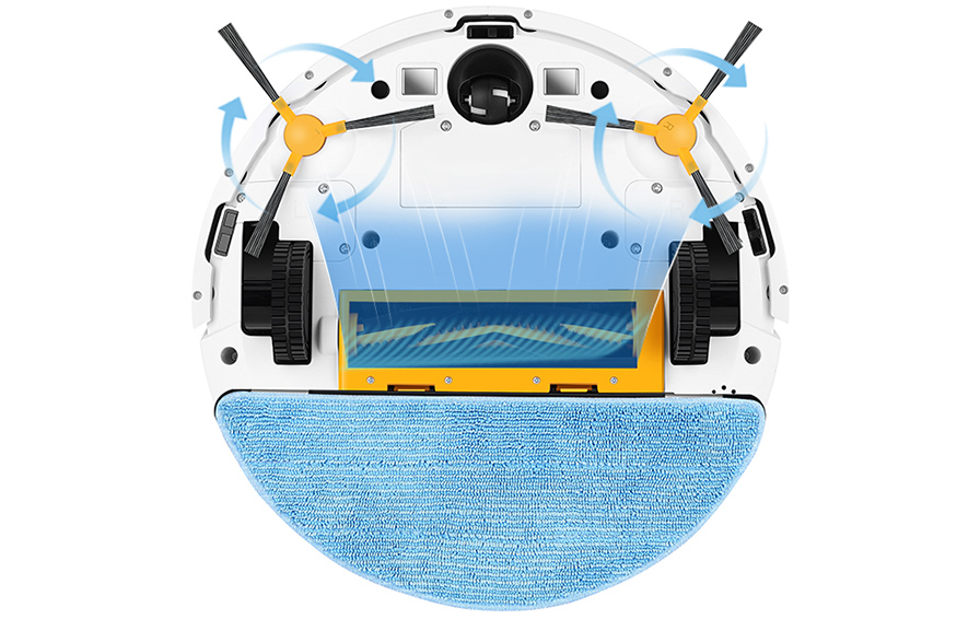 Gyroscope Robot Vacuum with Excellent Cleaning Performance