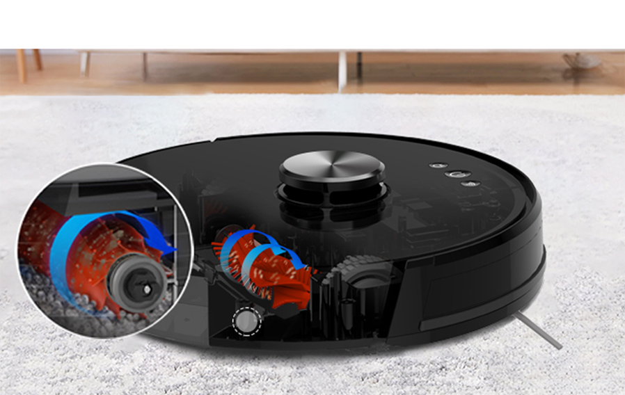 Robot Vacuum And Mop With Smart Mapping System