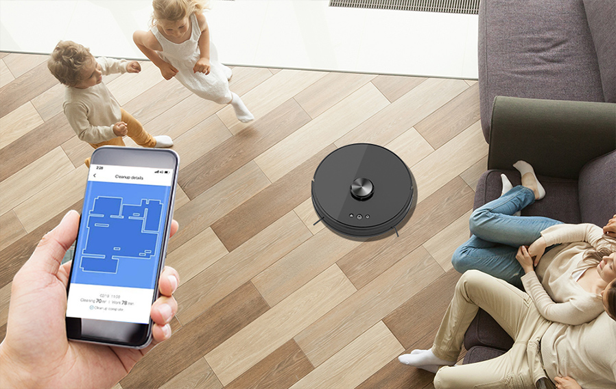 Robot Vacuum And Mop With Mapping Factory in China
