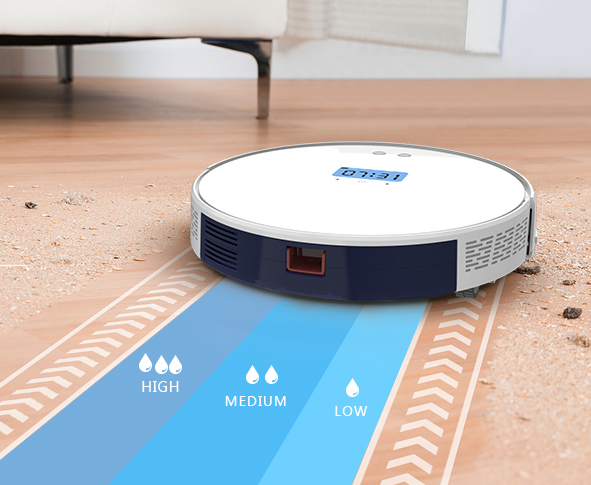 Automatic Household Sweeping Robot with Smart Mopping