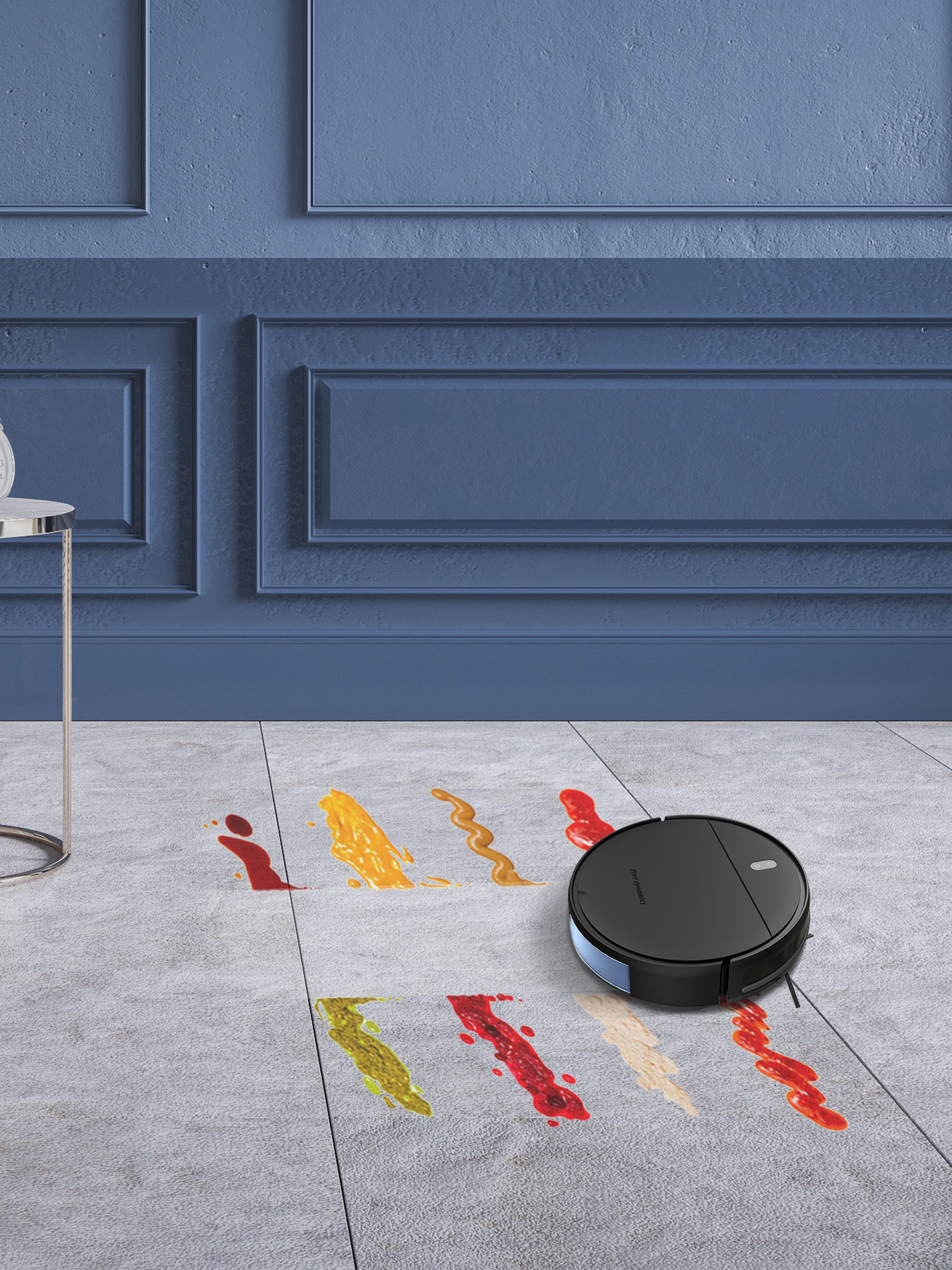 Robot Vacuum Cleaner For Tile with Powerful Vacuuming and Mopping