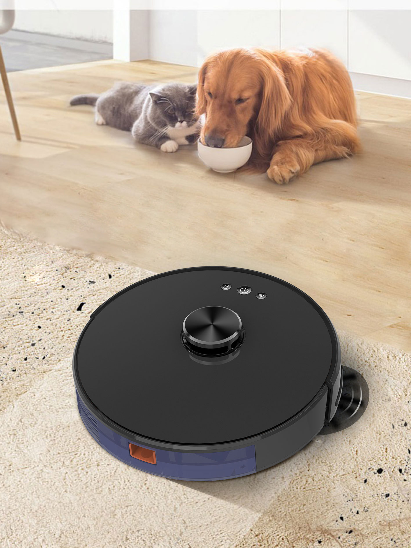 Automatic Vacuum Cleaner For Pet Hair with Accurate And Smart Navigation