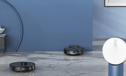BR150 Random Robot Vacuum with Vacuuming and Mopping Simultaneously