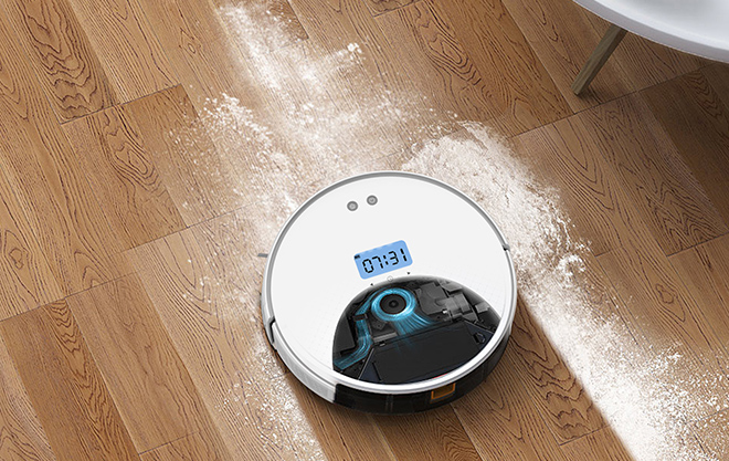 Navigation Gyroscope Robot Vacuum with Efficiently And Carefree Cleaning Experience
